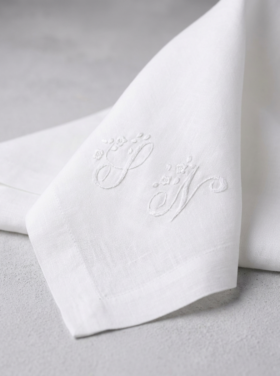 Fazzoletto Monogramma N — 3